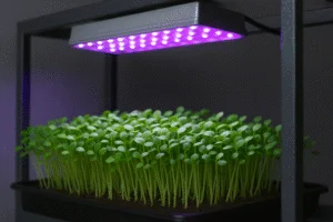 Como Posicionar a Luz UV para um Crescimento Uniforme dos Microverdes