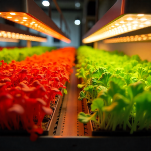 É Possível Substituir a Luz Solar por UV no Cultivo de Microverdes?