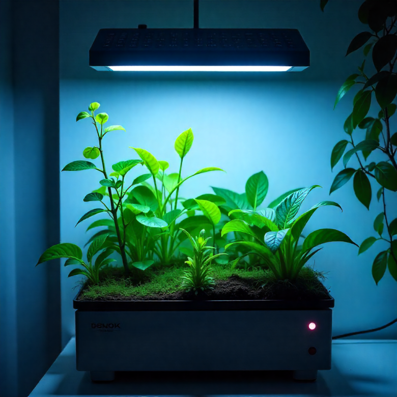 Cultivo Vertical de Microverdes com Iluminação UV: Guia para Iniciantes