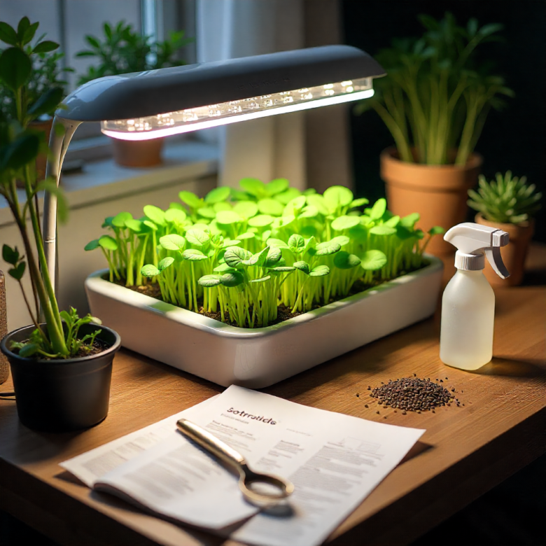 Kit de Iluminação UV para Microverdes: O Que Incluir?